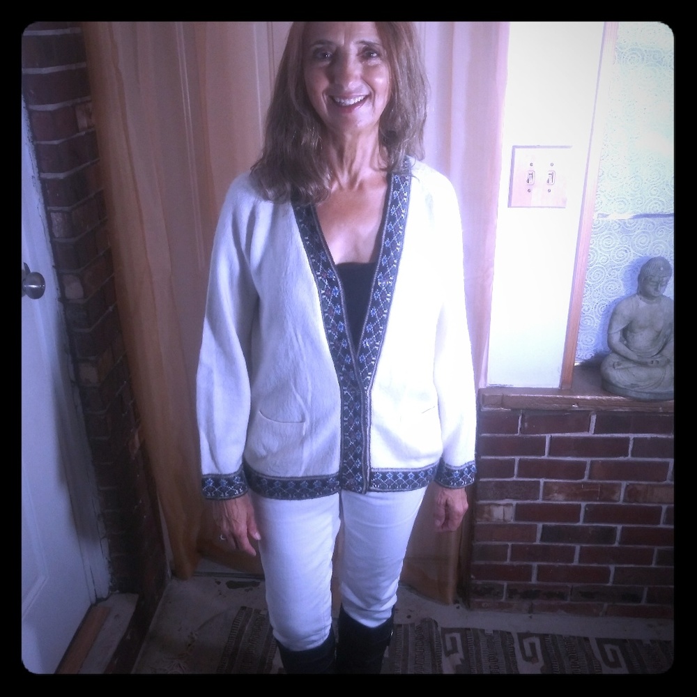 Long sleeve button down cardigan